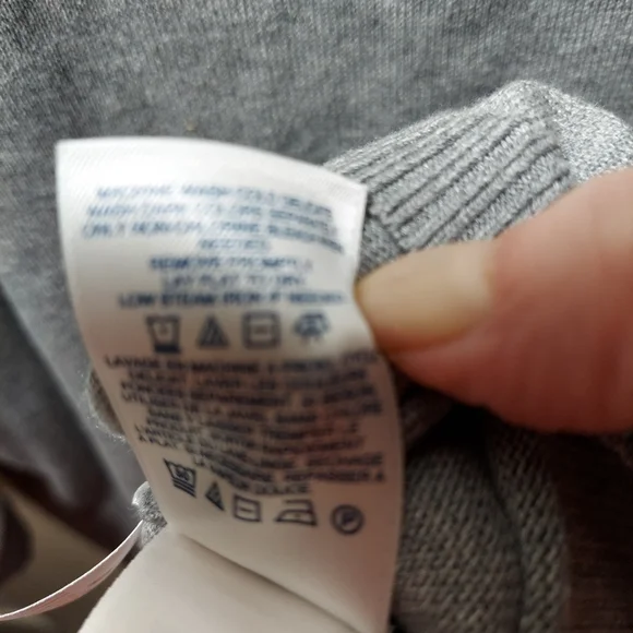 Lands' End Women's Gray Sweater 3x oeko-tex work lunch nwt - Picture 6 of 7